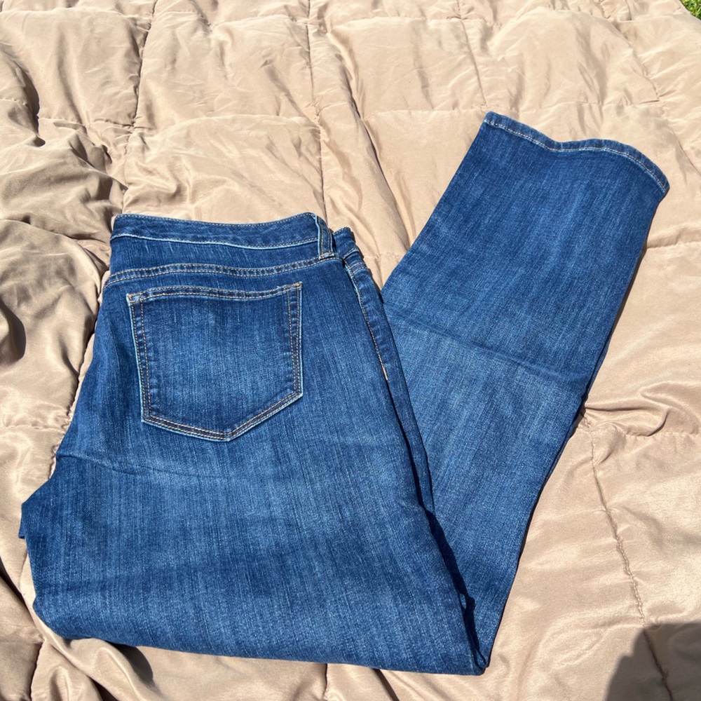 Banana Republic Short Petite Slim Bootcut Denim Jeans